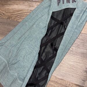 Pink yoga pants small soft